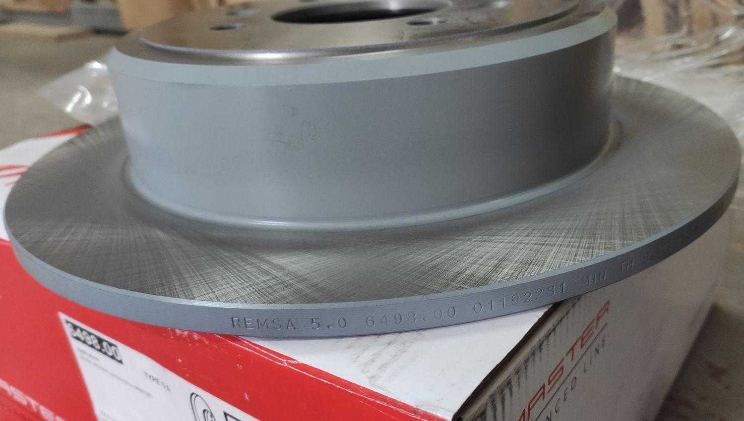 Тормозной диск Remsa. Артикул 6498.00