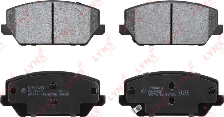Тормозные колодки LYNXauto. Артикул BD-4420
