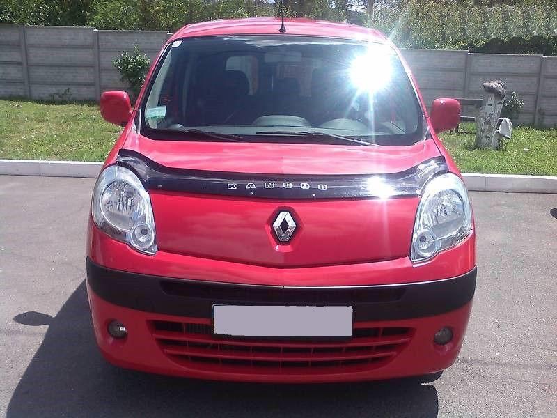 Дефлектор VT52 для капота Renault Kangoo II 2008-2013. Артикул RL17VT