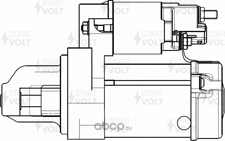 Стартер StartVOLT. Артикул LSt 2619