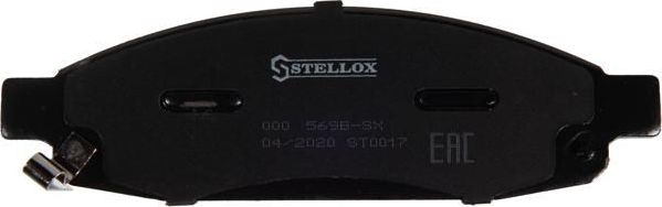 Тормозные колодки Stellox. Артикул 000 569B-SX