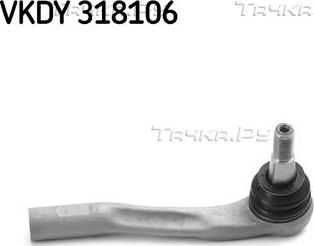 Наконечник рулевой тяги SKF. Артикул VKDY 318106