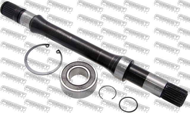 Полуось (привод в сборе, приводной вал) Febest передняя правая для Suzuki Liana I 2001-2008. Артикул 0712-RH413WD