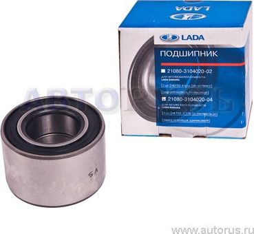 Ступичный подшипник (комплект) Lada. Артикул 21080310402004
