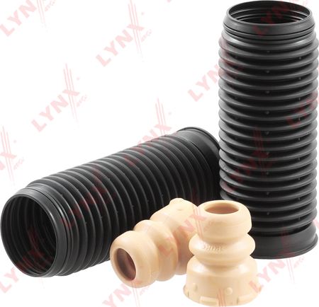 Комплект отбойников и пыльников амортизаторов (стоек) LYNXauto. Артикул PR-7018