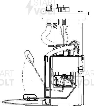 Бензонасос (топливный насос) StartVOLT. Артикул SFM 2004