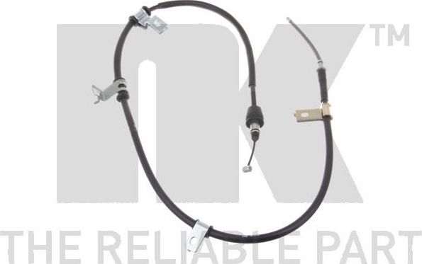 Трос ручника (тросик ручного тормоза) NK. Артикул 903426