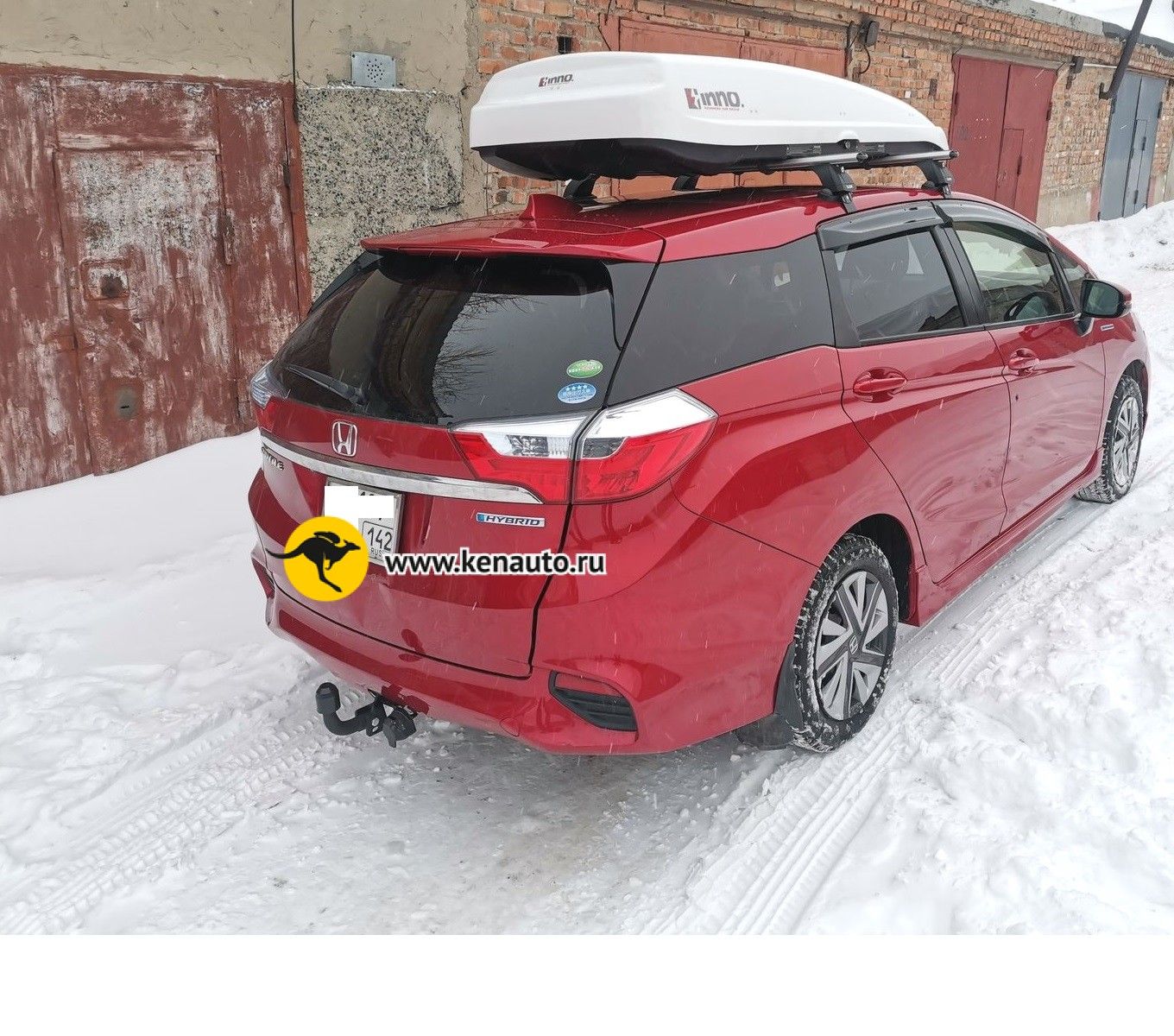 Фаркоп Halty для Honda Shuttle гибрид 2015-2022. Артикул KXLiV1 (H.H07.A)