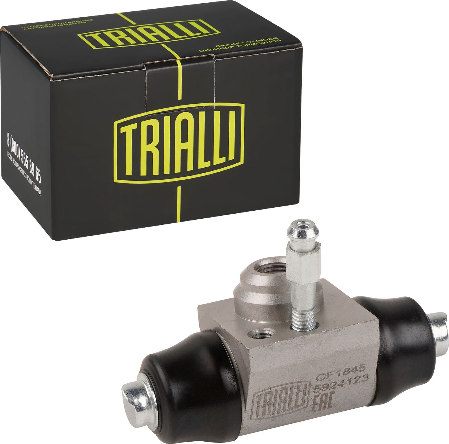 Тормозной цилиндр Trialli (алюминий) задний для Volkswagen Scirocco II 1980-1992. Артикул CF 1845