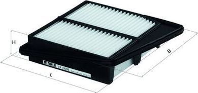 Воздушный фильтр Mahle. Артикул LX 2688