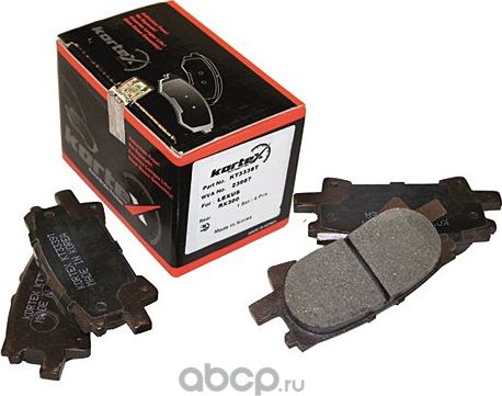 Колодки торм. LEXUS RX300 зад. к-т (Kortex). Артикул KT3339T