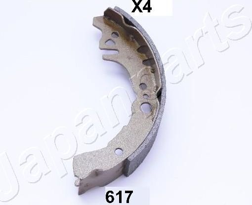Тормозные колодки Japanparts задние для Daihatsu Copen I 2003-2012. Артикул GF-617AF
