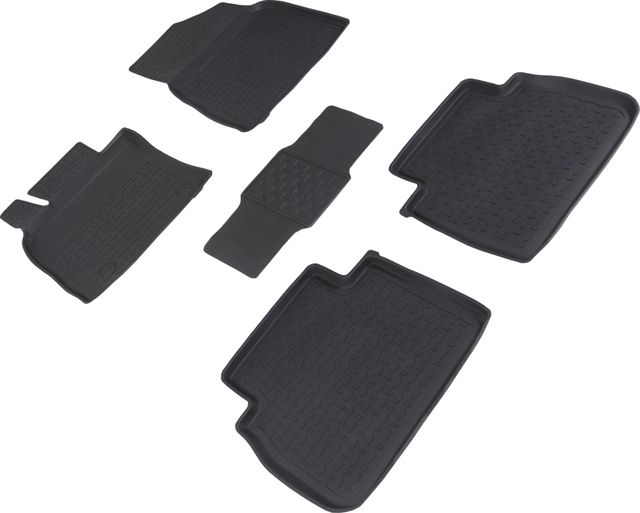 Коврики резиновые Seintex с высоким бортиком для салона Toyota Camry 70 (V70, XV70) 2017-2026. Артикул 89258