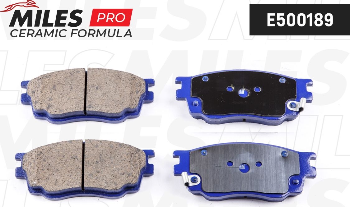 Тормозные колодки Miles (Керамика). Артикул E500189