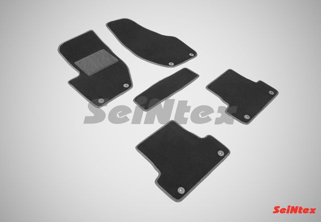 Коврики текстильные Seintex на нескользящей основе для салона Volvo V40 II 2012-2026. Артикул 86325