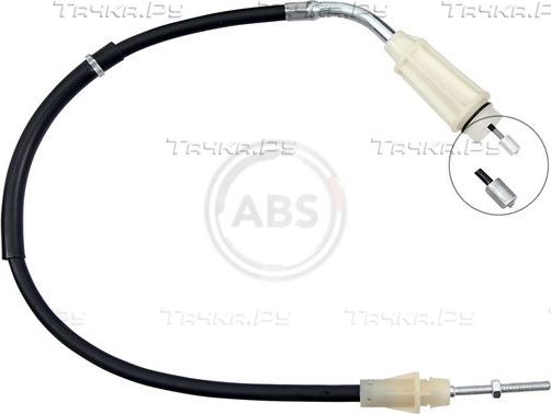 Трос ручника (тросик ручного тормоза) ABS. Артикул K17599