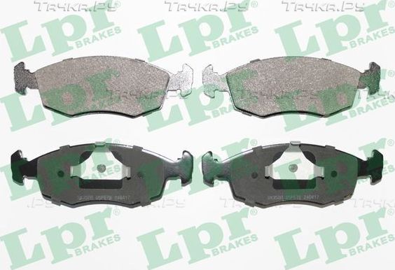 Тормозные колодки LPR. Артикул 05P678