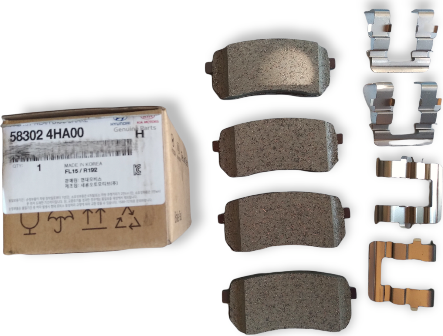 Тормозные колодки Hyundai / KIA. Артикул 583024HA00
