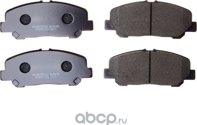 Колодки тормозные (Avantech). Артикул AV845
