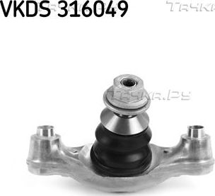 Шаровая опора SKF передняя правая/левая для Volvo V90 II 2016-2026. Артикул VKDS 316049
