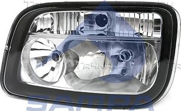 Фара передняя основная Sampa левая для Mercedes-Benz Actros MP2 2002-2008. Артикул 201.107
