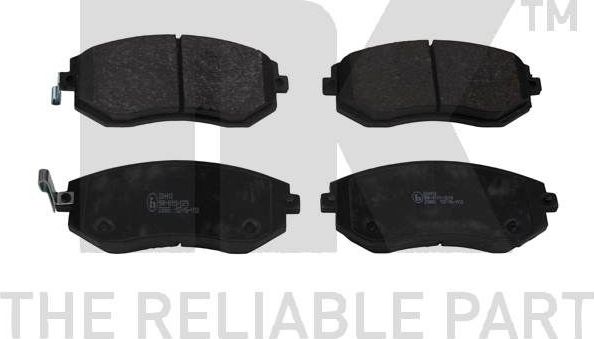 Тормозные колодки NK. Артикул 224413