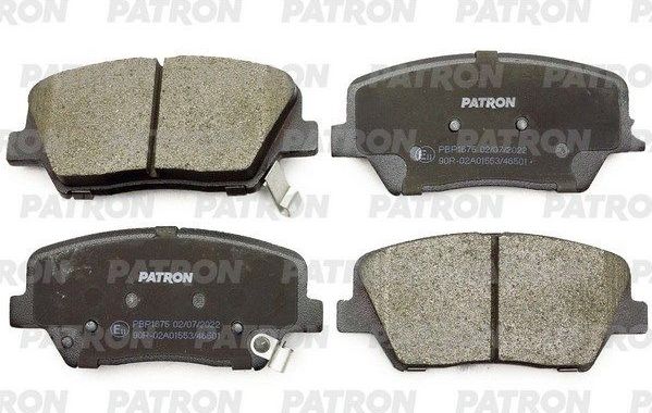 Тормозные колодки Patron. Артикул PBP1675