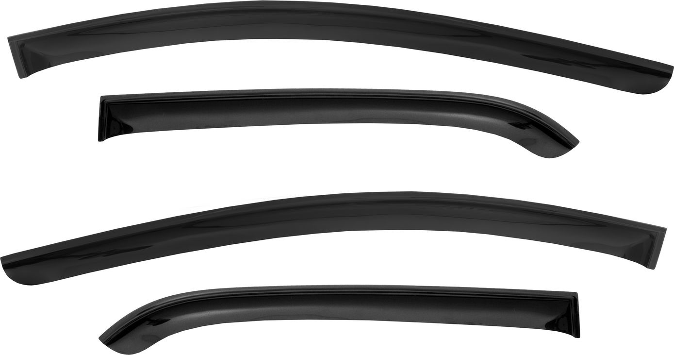 Дефлекторы REIN для окон (накладной скотч 3М) (4 шт.) Daewoo Matiz I хэтчбек 1998-2015. Артикул REINWV286