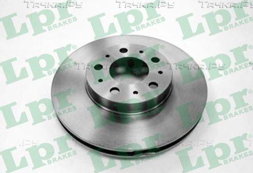 Тормозной диск LPR передний для Volvo 850 1991-1997. Артикул V1283V
