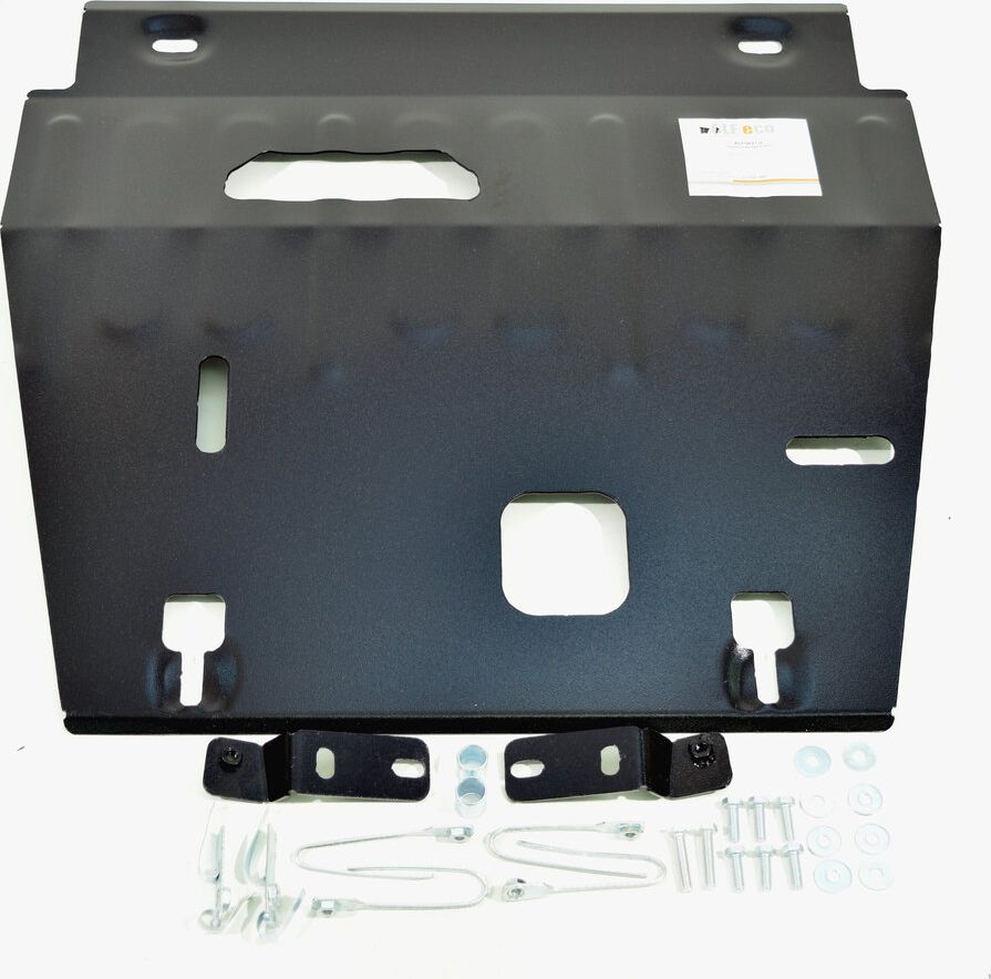 Защита Alfeco для картера и КПП Geely Atlas Pro 2021-2026. Артикул ALF.08.21