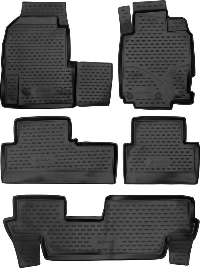 Коврики Element для салона Honda Odyssey RA6 JDM (правый руль) 1999-2003 3 ряда. Артикул NLC.18.20.210k