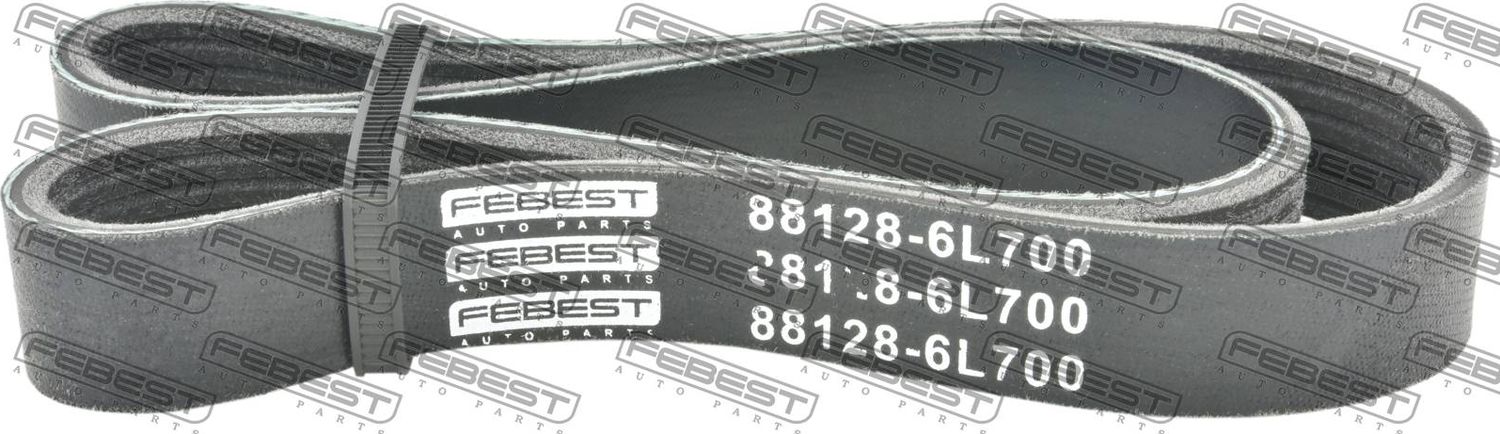 Приводной ремень поликлиновой Febest. Артикул 88128-6L700