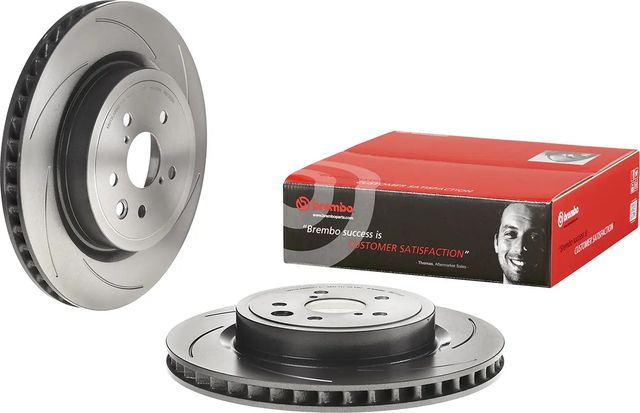 Тормозной диск Brembo UV Coated задний правый для Lexus RC I 2014-2026. Артикул 09.C181.21