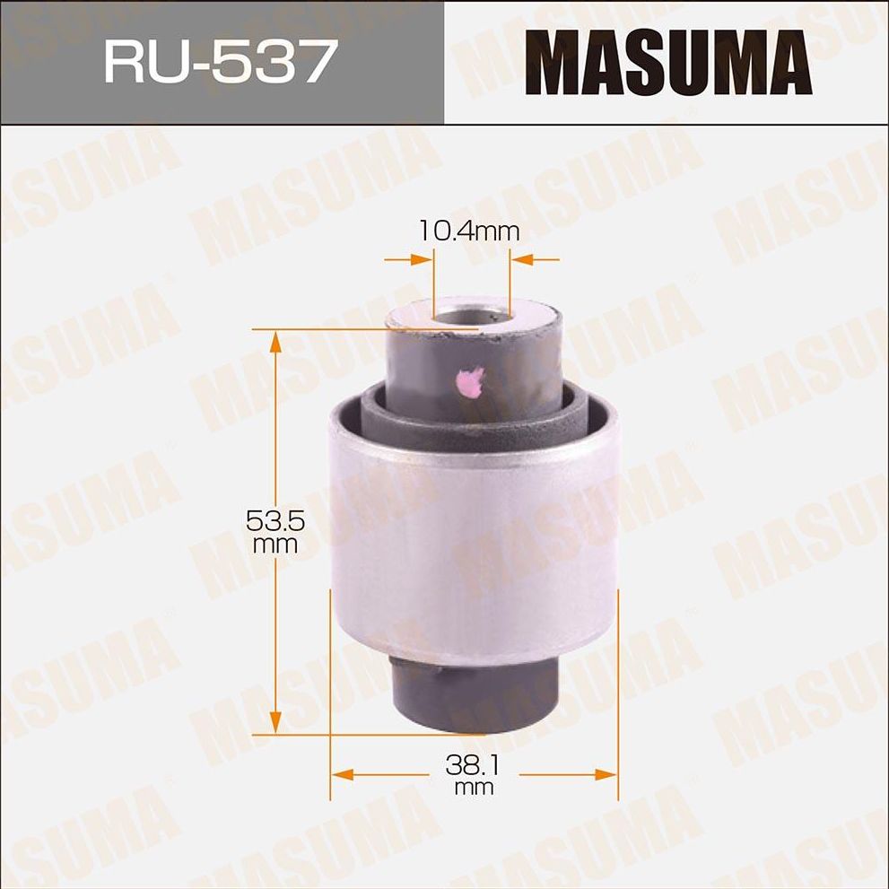 Сайлентблок переднего рычага подвески Masuma. Артикул RU-537