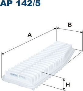 Воздушный фильтр Filtron. Артикул AP 142/5