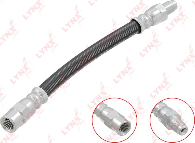 Тормозной шланг LYNXauto передний/задний для Audi Coupe II (B3) 1988-1996. Артикул BL-3024