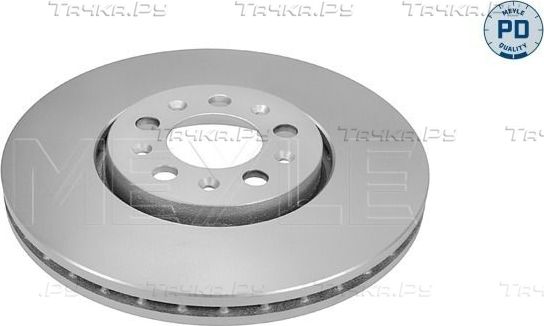 Тормозной диск Meyle PD передний для Skoda Fabia II 2007-2014. Артикул 183 521 1051/PD