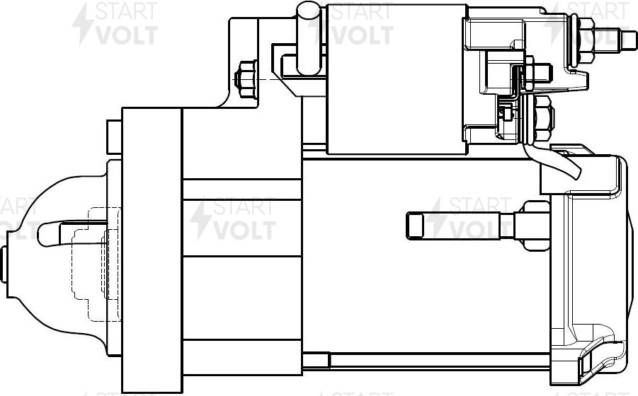 Стартер StartVOLT для MINI Countryman II (F60) 2016-2026. Артикул LSt 2613