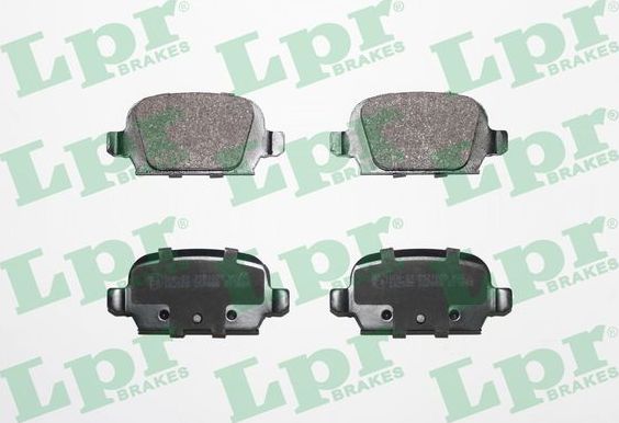 Тормозные колодки LPR. Артикул 05P998