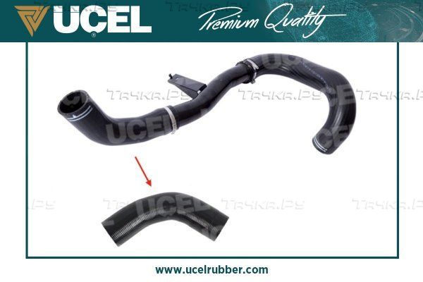 Патрубок интеркулера Ucel. Артикул 35853
