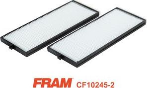 Салонный фильтр Fram. Артикул CF10245-2