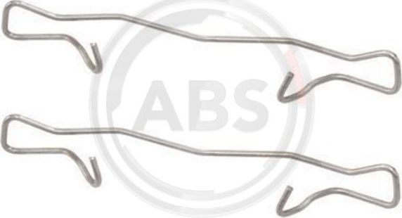 Комплектующие, колодки дискового тормоза ABS. Артикул 1755Q