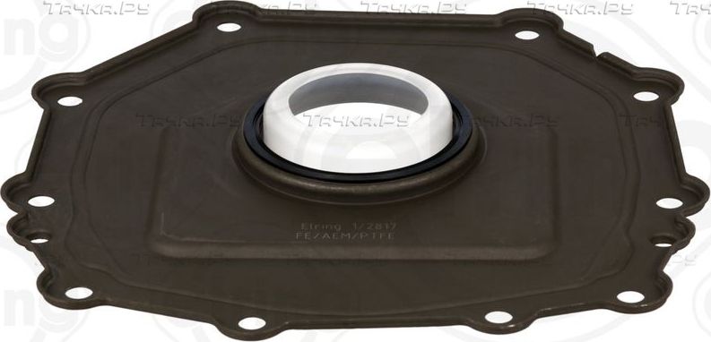 Сальник коленвала Elring (PTFE (политетрафлуороетилен)/FPM (фтор-каучук)) для Audi Q3 I (8U) 2013-2018. Артикул 279.810