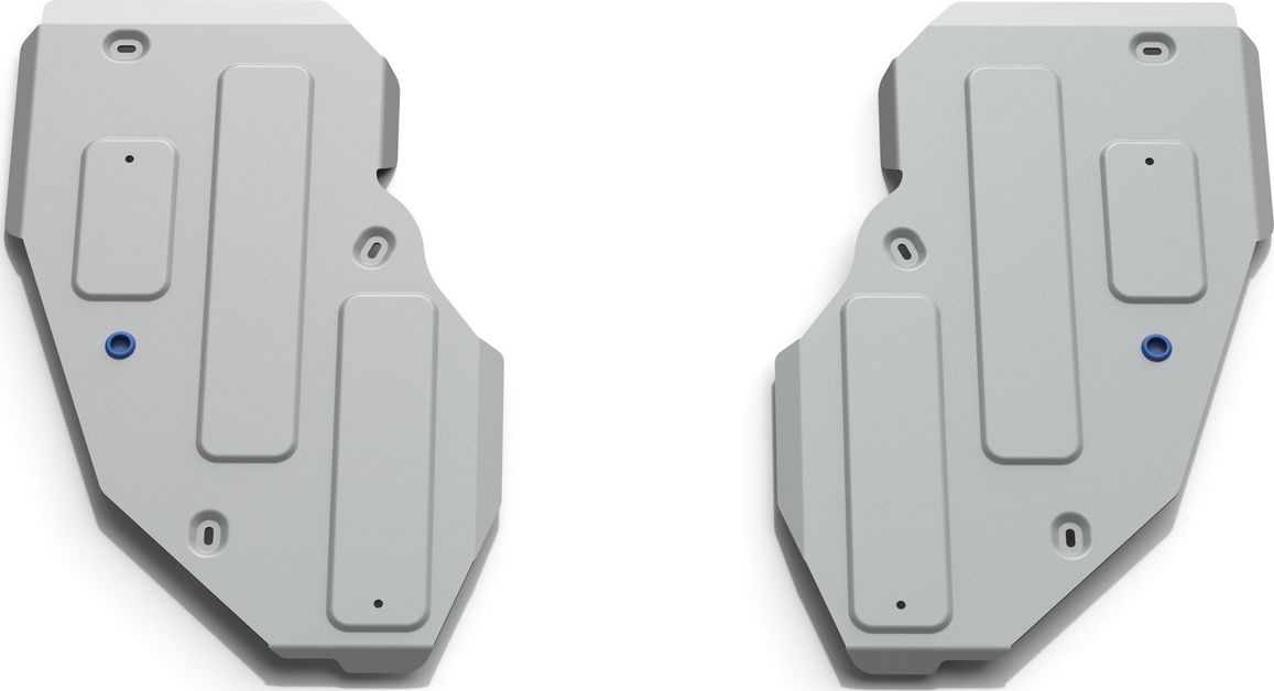 Защита алюминиевая Rival для топливного бака Mercedes-Benz GLE W166 (вкл. Coupe) 2015-2019. Артикул 333.3931.1