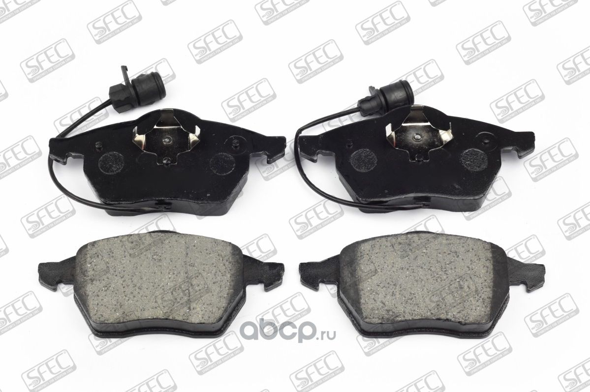 Колодки тормозные VW AUDI передние (Autosfec). Артикул BP000784