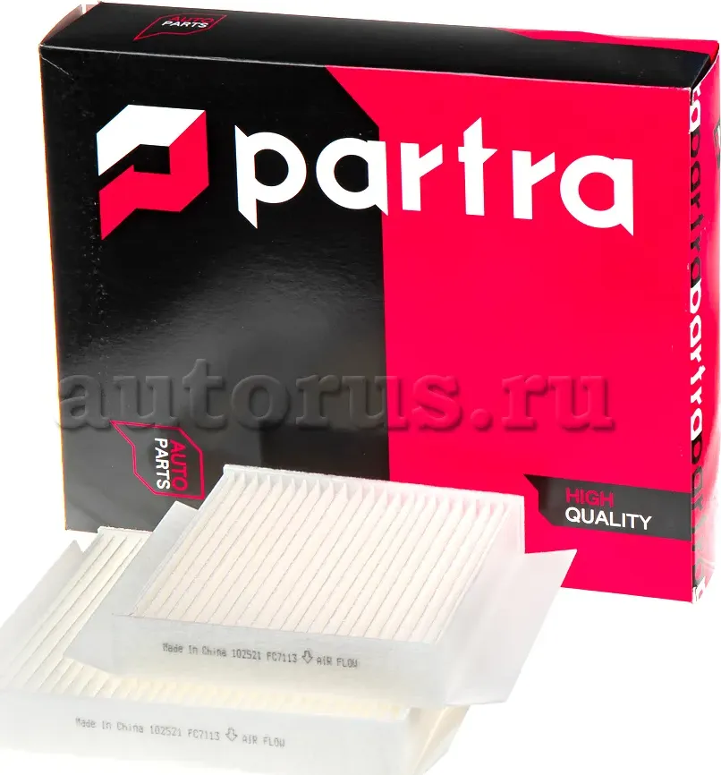 Фильтр салона стандарт (Partra). Артикул FC7113