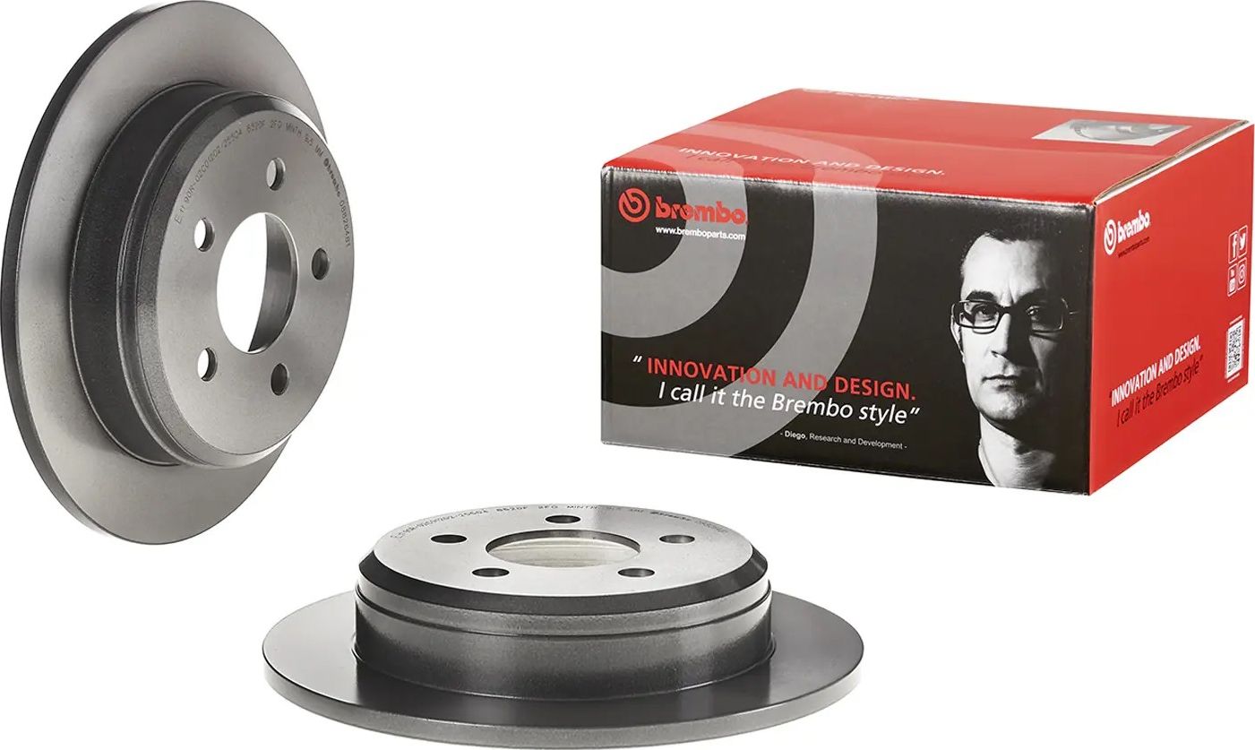 Тормозной диск Brembo PRIME LINE - UV Coated. Артикул 08.8264.81