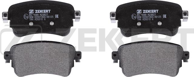 Тормозные колодки Zekkert задние для Citroen Jumpy III 2016-2026. Артикул BS-1699