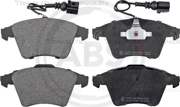Тормозные колодки ABS передние для Volkswagen Transporter T5 2003-2009. Артикул 37415
