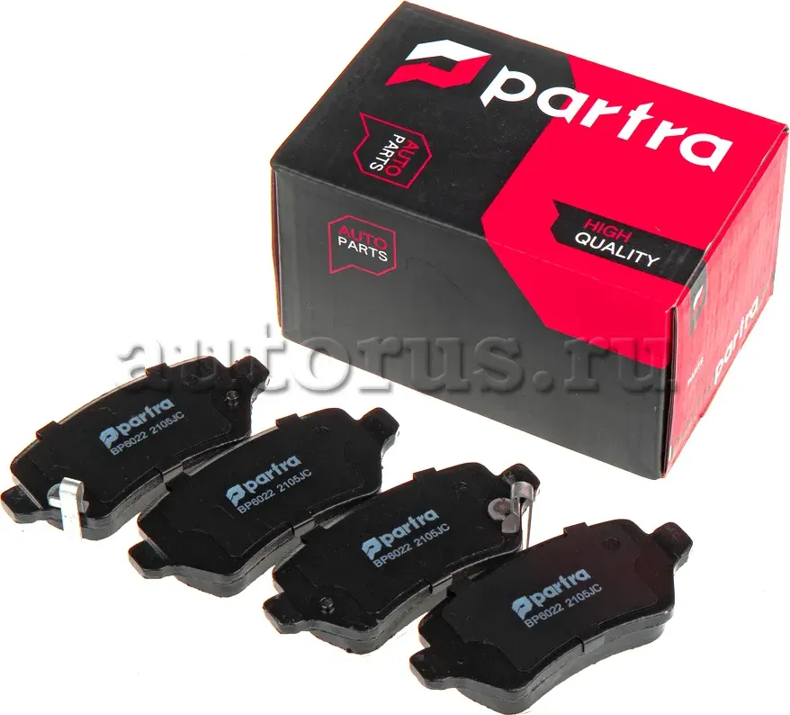 Колодки тормозные дисковые (Partra) Partra. Артикул BP6022